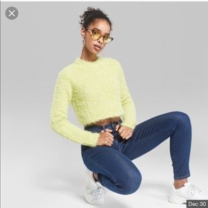 High rise skinny jeans size 6